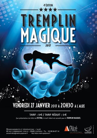 affiche du tremplin magique 2017 de Guipavas