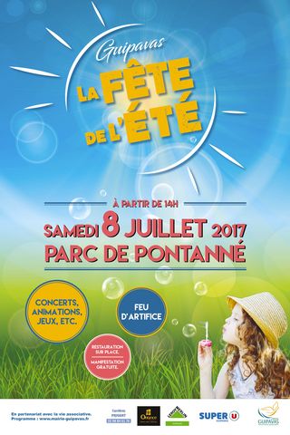 Affiche Fête de l'été 2017